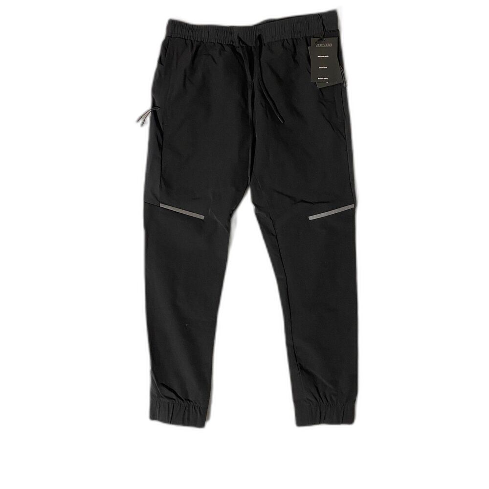 U510 Under 5'10 NWT New Performance Joggers Black Athletic Short 30x26 E410